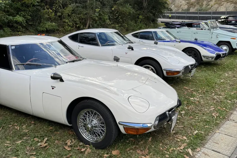 Historic Car Meeting in Funagata