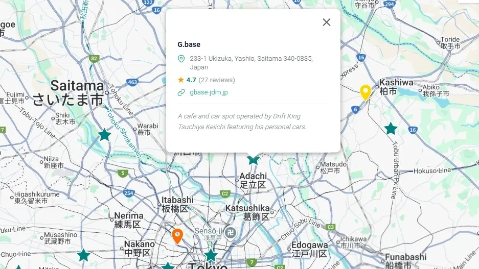 Blog 5: Nuove funzionalità nella Mappa Info Eventi Auto Giappone